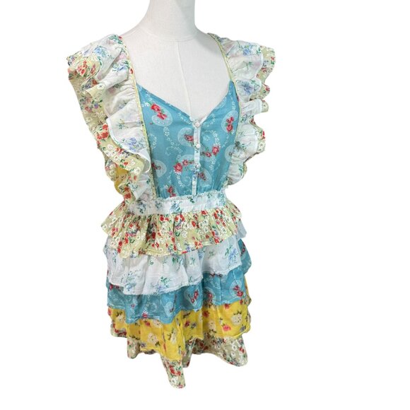 LoveShackFancy Dresses & Skirts - LoveShackFancy Ruffle Tiered Mini Dress  Pre owned– Size L